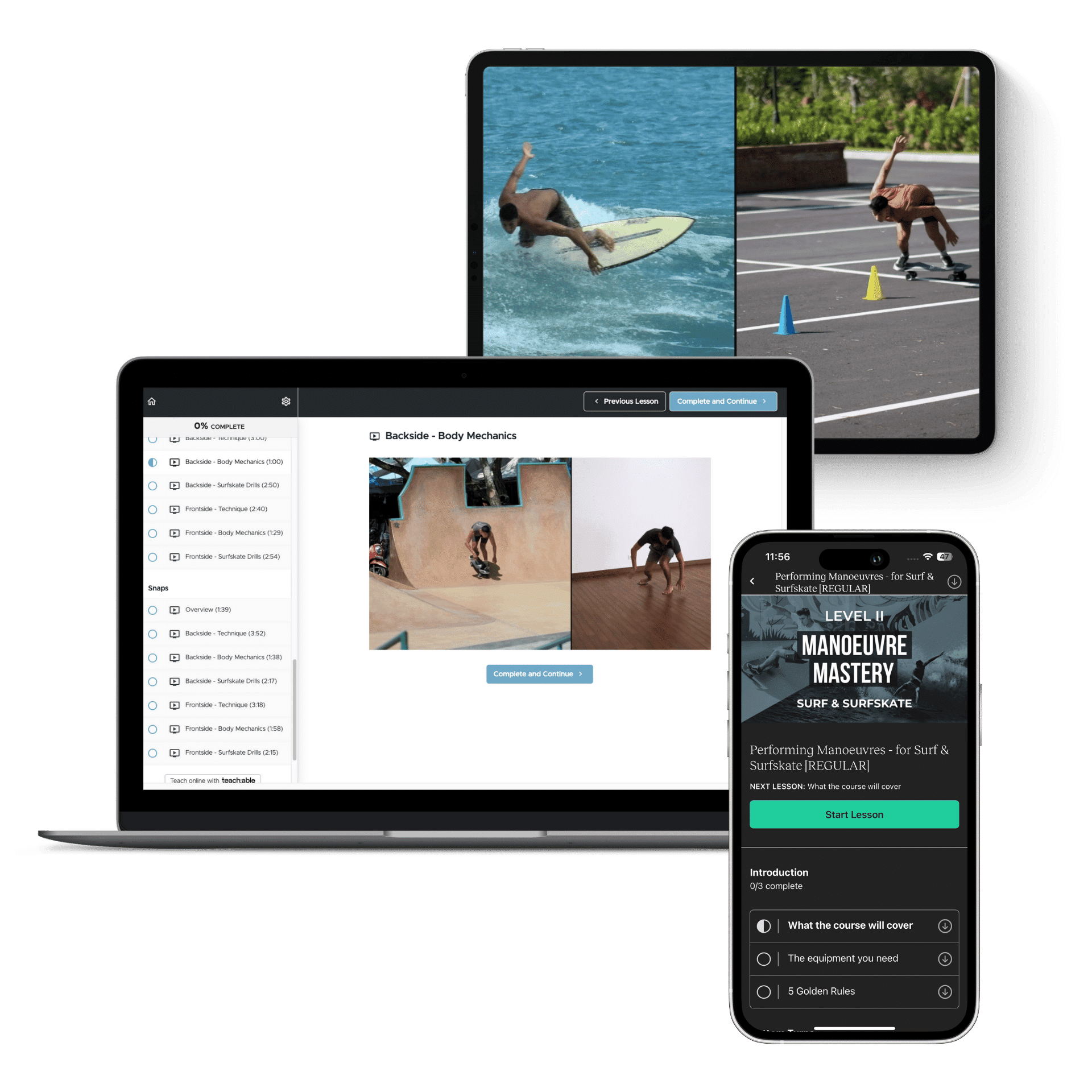 Improve your surfing with surfskate